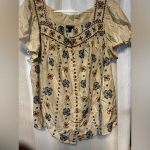 Boho vibe top Torrid 3x plus size